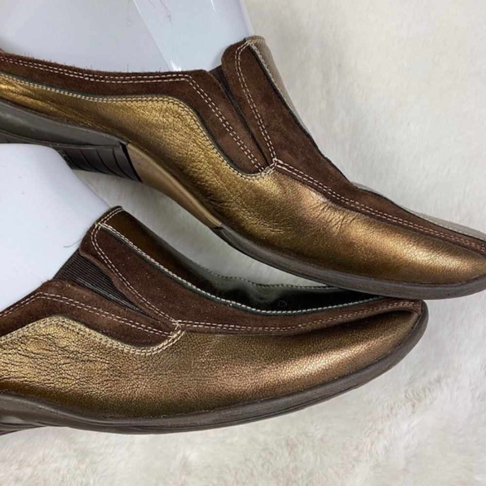 Sesto Meucci Leather Mules, size 9 - Picture 7 of 12